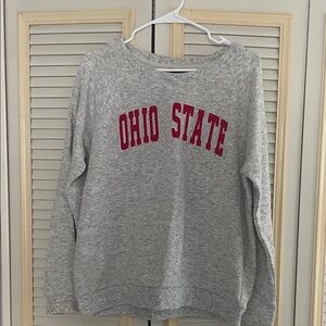 Colosseum Gray Ohio State Sweatshirt